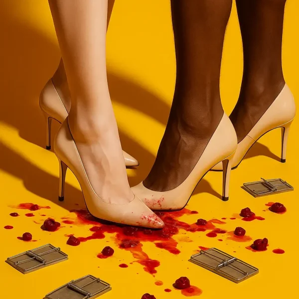 Tacones Charol Beige 43