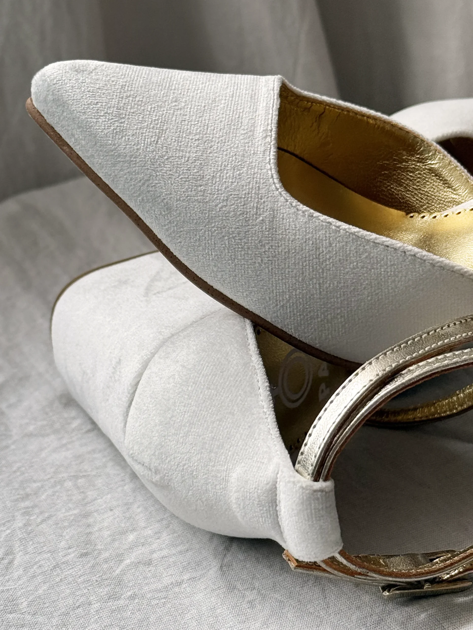 Zapatos de terciopelo modelo Patricia - Imagen 4